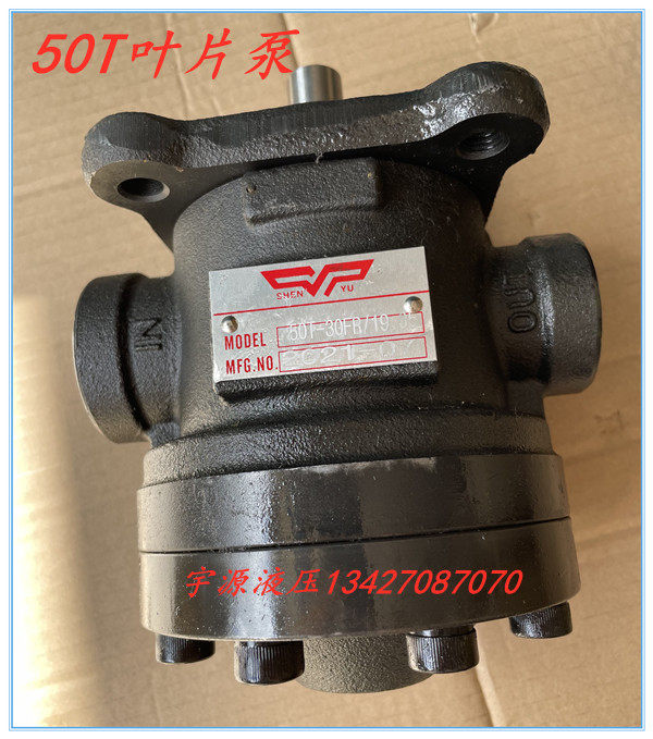 50T-12 14 17 17 26 26 30 36 39-FR hydraulic oil pump dosing vane pumps Taiwan SHNEYU