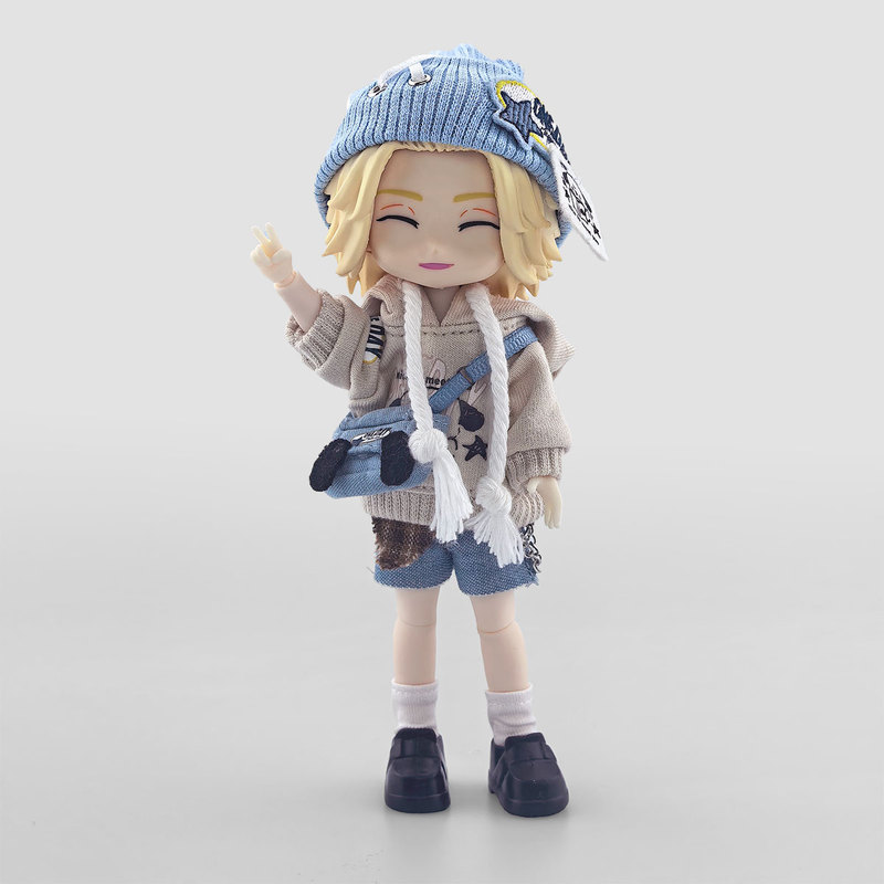 Sano Manjirou Ob11 Full Set Tokyo Revengers 12-Point Bjd Action Figure Anime Birthday Gift Sano Manjirou Ob11 Full Set Tokyo Revengers 12-Point Bjd Action Figure Anime Birthday Gift