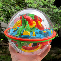 Large Magic Intelligence Ball Universe UFO Maze Magic Ball 100 Off 3D Mirage Ball Educational Toy 923A