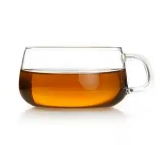 Cute round Fun Cup Coffee Cup Coffee Cup heat-resistant glass tea set water cup tea cup Cup 200ml