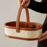 Ретро универсальная ткань для гостиной, пульт, коробка для хранения, система хранения, ящик для хранения, французский стиль