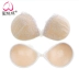 Peach Cup Breath Vú Sticker Ngực nhỏ Dày latex Sticker Silicon Vô hình Bra Tập hợp Váy cưới Áo ngực áo lót bà bầu Now Bras