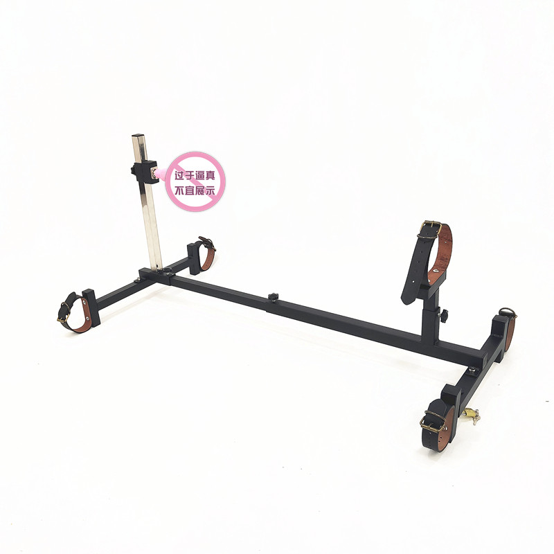 April day SM k9 restraint frame dog climbing frame female sex tool dog slave handcuffs ankle restraint frame human body fixation