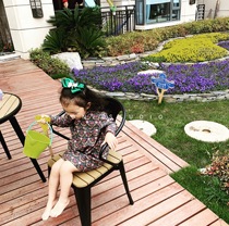 NIONIO STUDIO Korea imported pure handmade green bow childrens hairpin heavy industry bee D