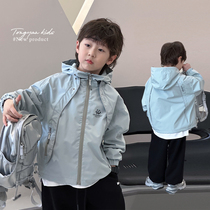 Boys jacket 2024 Spring loaded with new CUHK Scout blouses Han version Boy Assault Clothes Children Jacket Tide Cool