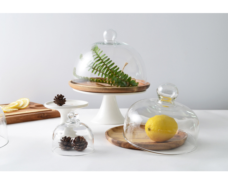 Nhật bản Acacia Tấm Gỗ Trà Buổi Chiều Bánh Bìa Trái Cây Bánh Mì Tráng Miệng Bánh Pizza Món Ăn Bụi Glass Bìa West Point Tray khay gỗ đựng ấm chén
