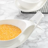 Pure White Creative Western Restaurant Ceramics Stable Soup Soup Bowl Soup Soup Mow