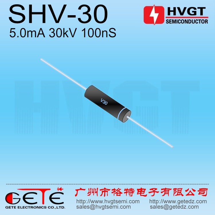 (G Ultra High Voltage Electronics) SHV-30 High Pressure Rectification Diode SHV30 High pressure silicon stack 5mA 30k