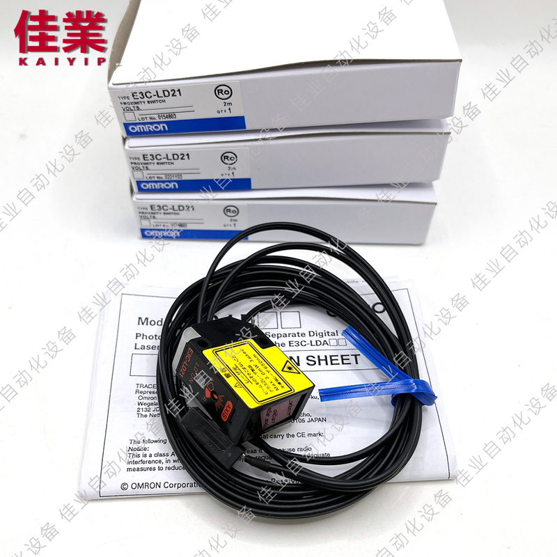 Omron E3C-Lr11N/E3C-Lr12N/E3C-Lr15N/E3C-Ld11N Sensor Brand New Original