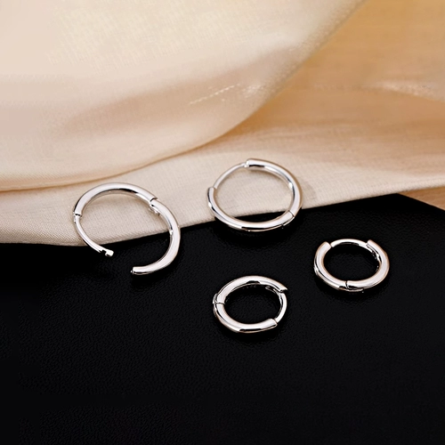 Серьги, серебро 999 пробы