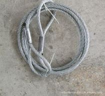 The lifting steel wire rope 1 ton 2 m galvanized press two head rope roughly 9 3 manufacturers direct sales specifications are complete