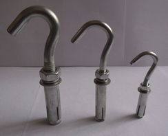 M6 Expansion hook Stainless steel hook Ceiling Fan hook Bending hook Stainless steel expansion hook 6 8 10 12