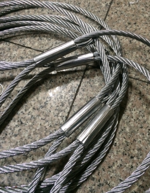 M10 mm lifting wire rope galvanized steel wire rope firm 2 tons 2 m large discount