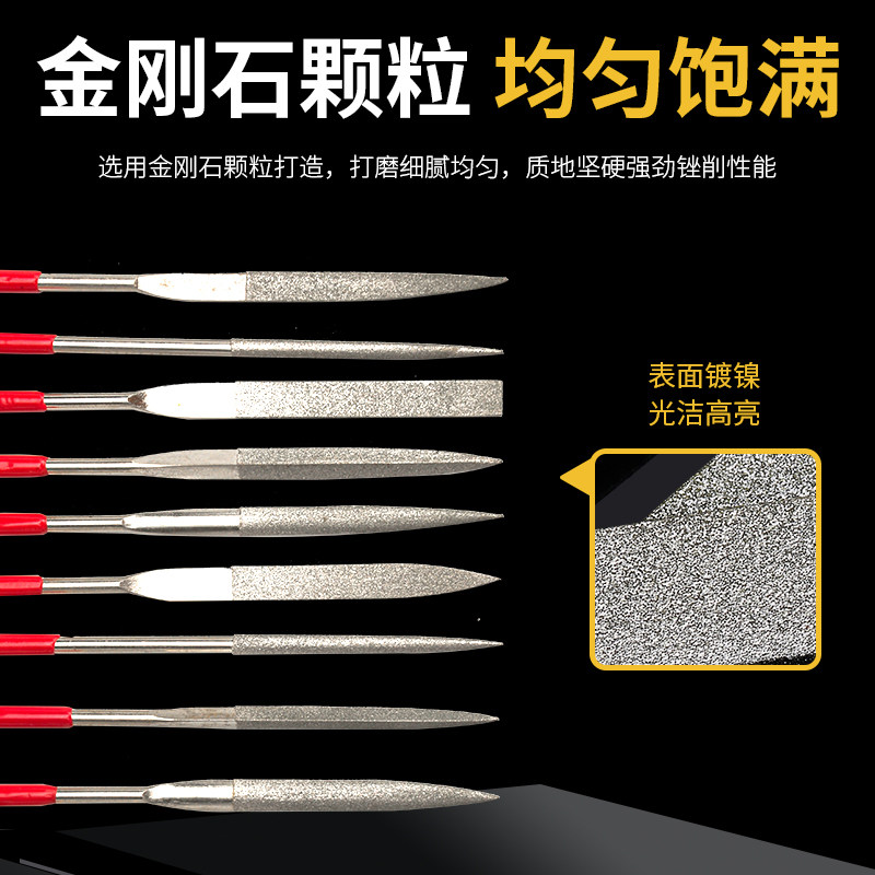 震惊！金刚石什锦锉刀居然能这么用？新手必看的打磨神器大揭秘💥-金刚锉-淘宝好物网