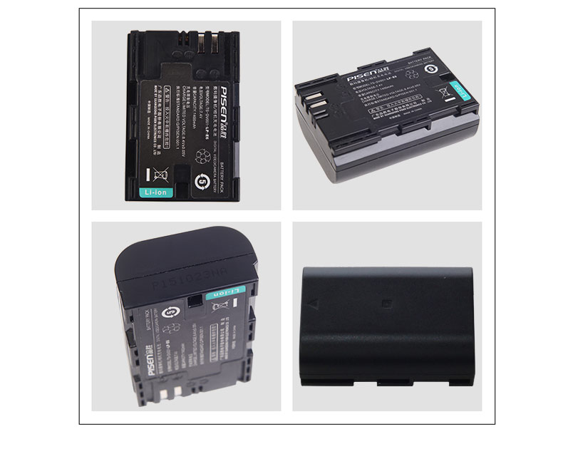 Pisen LP-E6 Battery cho Canon EOS 5D4 5DS 5D2 5D3 6D 6d2 60D 7D 7D2 70D 80D SLR 5dr từ xa truyền tấm phù hợp - Phụ kiện máy ảnh kỹ thuật số balo lowepro protactic 350 aw ii
