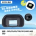 Bai Zhuo EB Goggles phù hợp cho Canon 5D Mark II 5D 5D2 6D 6D2 30D 40D 50D 60D 70D 80D Phụ kiện máy ảnh SLR kính ngắm thị kính nắp bảo vệ - Phụ kiện máy ảnh DSLR / đơn