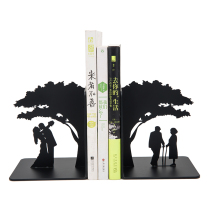 Creative life four-part book stand bookshelf art book bezel bookend book by folder desktop book storage decoration