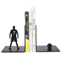 Creative football book stand bookend book clip book by bookshelf desktop students simple storage book bezel book stand decoration