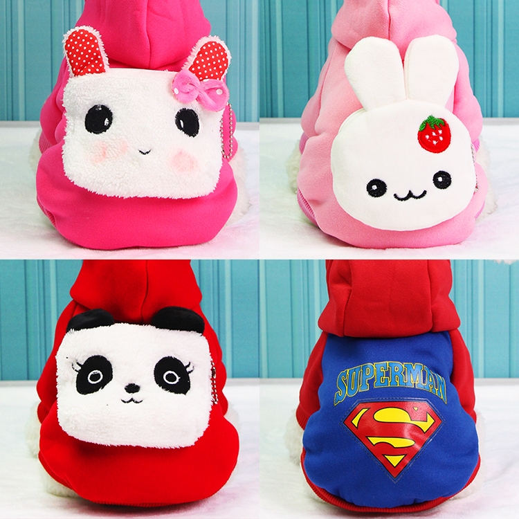 Quần áo cho chó Quần áo Teddy quần áo mùa thu và mùa đông hơn chó Xiong Bomei quần áo chó con bốn chân mèo vật nuôi mùa thu và mùa đông - Quần áo & phụ kiện thú cưng phụ kiện chó