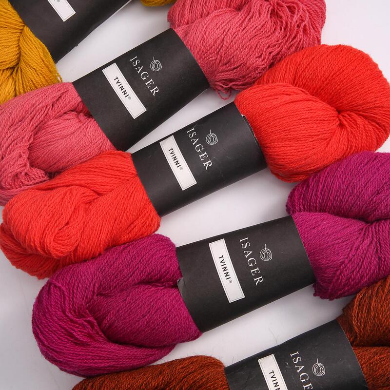 Isager Tvinni Danish Fine Merino 255m /50G Weaving Yarn