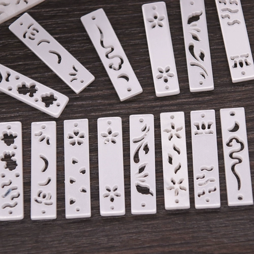 Ювелирные аксессуары ручной работы «сделай сам», имитация ракушки, длинная полая резная шпилька в древнем стиле, материал для украшения ступенчатой ​​головы