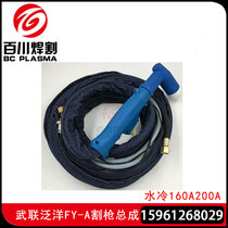 Panyang Wulian 160A plasma cutting gun PC160 cutting torch PC200 cutting gun Wulian Panyang FY160 water-cooled