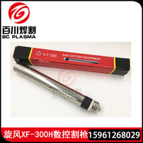 Huayuan XF-300H machine cutting gun Cyclone 300A water-cooled straight gun Huayuan LGK-160A200A300A gun head