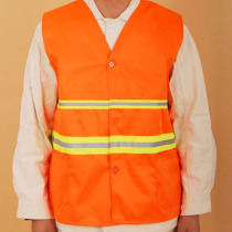 Sanitation vest reflective vest road construction team safety clothing advertising volunteer vest work clothes free printing