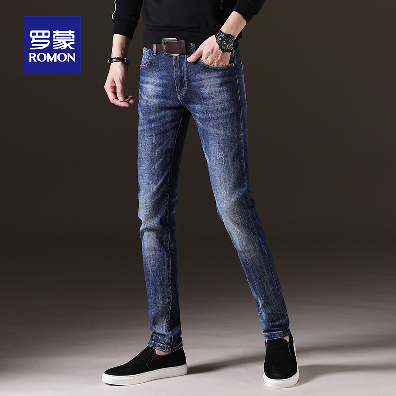 2020 Summer Casual Pants Hàn Quốc phiên bản Xu hướng Body Handsome quần Lomond Jeans nam Tide nam.