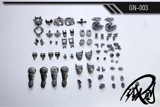 Tiechuang 00 мг 1/100 Force Angel Master Angel German Malloy Skeleton Model Изменение аксессуаров