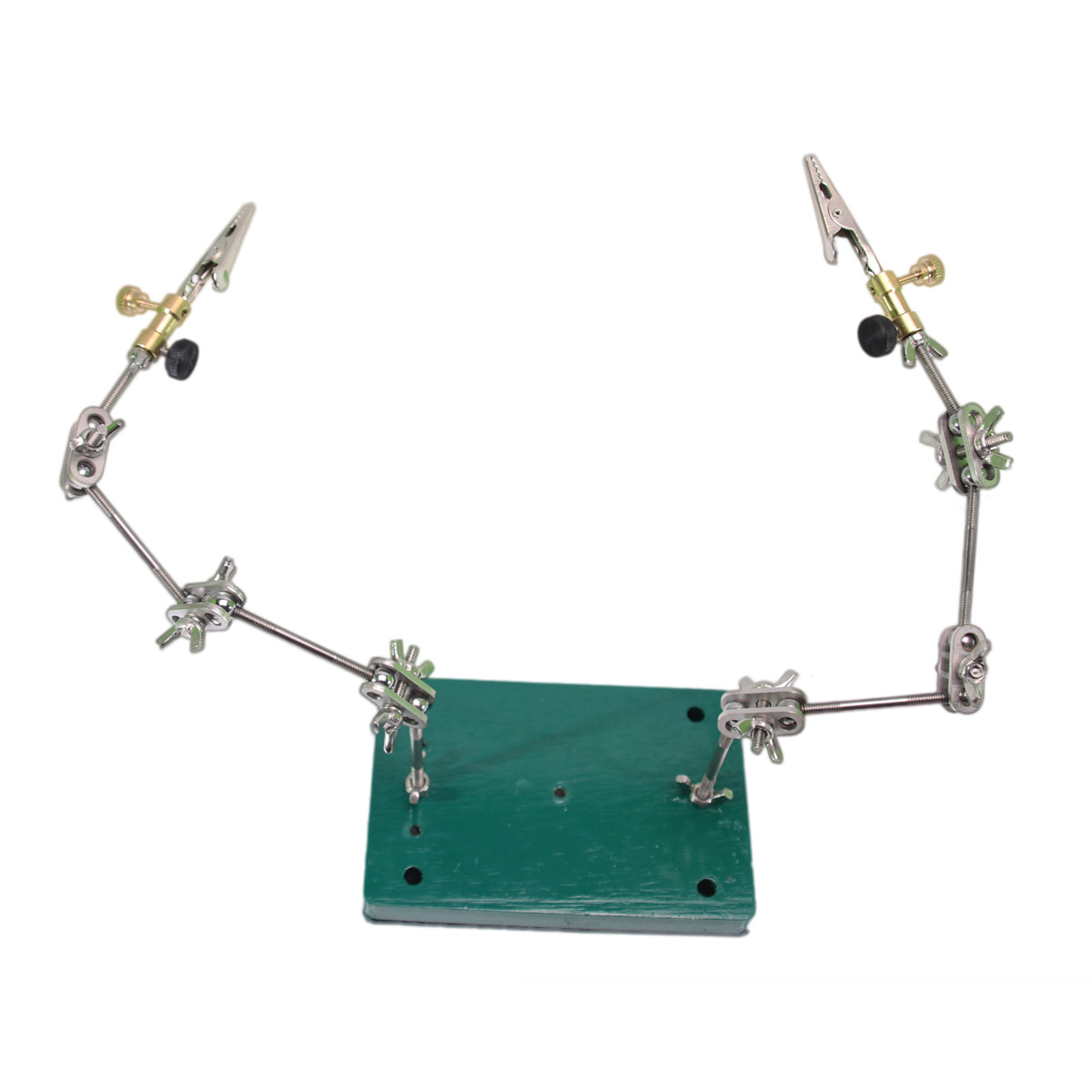 Double-arm stop-motion animation bracket Gundam soldier fixer puppet skeleton universal macro shooting arm