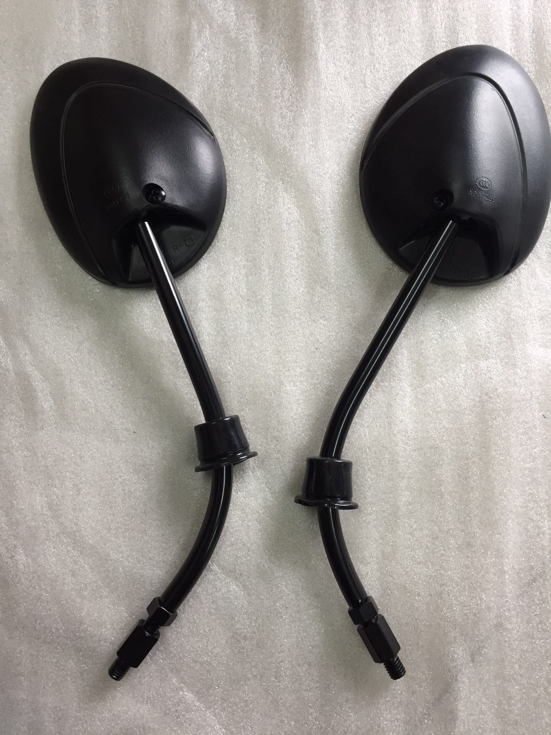 Biyajiu BYQ100T-E ladies ZIP100T-2E silver handsome rear mirror reflective mirror original factory accessories