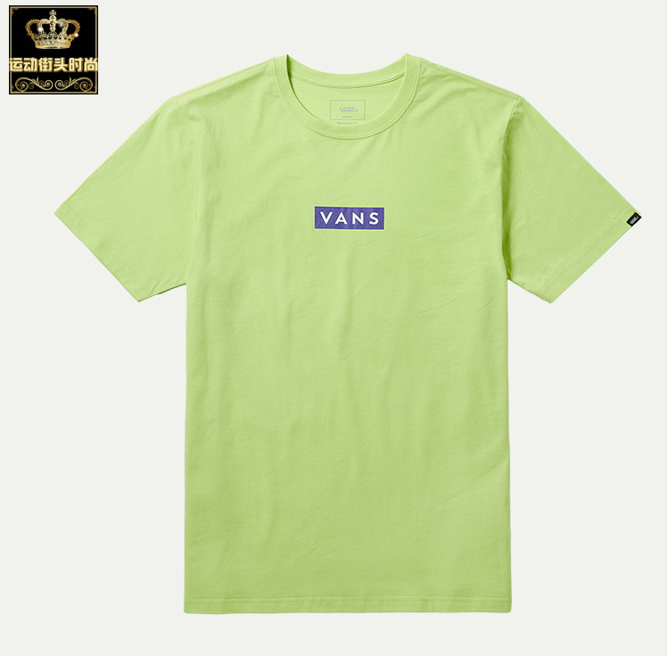 Authentic Vans Off the Wall Men's Trendy Short-Sleeved T-Shirt Vest Vn03Tyatcy/V5V Authentic Vans Off the Wall Men's Trendy Short-Sleeved T-Shirt Vest Vn03Tyatcy/V5V
