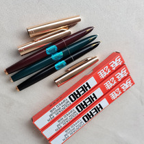 Stock Hero 336 Pen Ink Iridium Classic Retro Chinese Style Exposure Yellow Hat with Cut