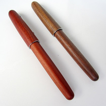 Spiral cap Jinhao 9035 pen thick wood rod adult writing practice word Iridium gold vintage men and women Pen