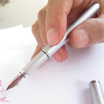 Yongsheng 825 pen bright tip practice writing stationery metal rod 90s stock special clearance