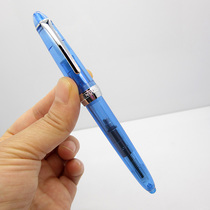 Water demon Lorelei tap pen in fine transparent teacher writing students practicing spiral cap pen