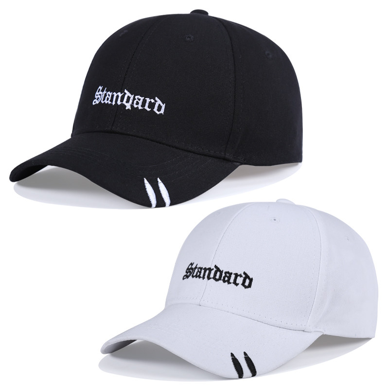 Hat male tide summer ins Korean version of the cap casual wild net red women black and white fashion shopping baseball cap