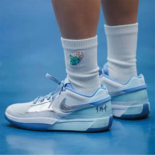 Authentic nike ja 1 morant generation children's practical sports basketball shoes fj1266--400