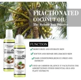 Кокосовое масляное масла масла косметики тела лица лица по уходу за кожей женщины