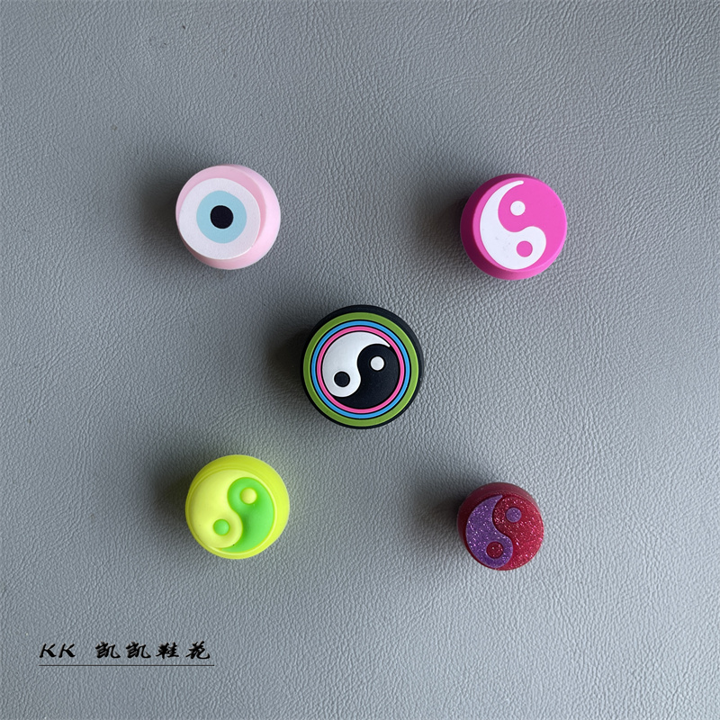 Crocs Shoe Accessories Suitable for New Crocs Shoes, DIY Mario Shoe Charms, High-Quality Shoe Charms, Bagua Pattern