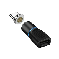 Черный адаптер типа C+Typec