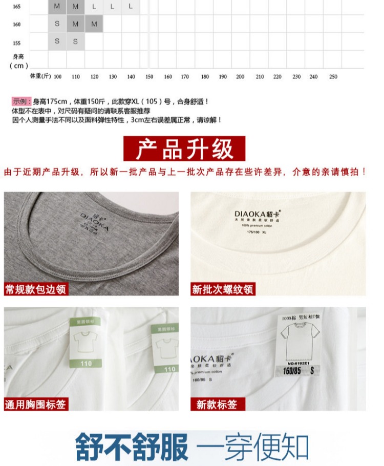 Mùa hè trung niên và áo cotton cotton cũ thoáng khí cổ tròn tay ngắn Áo thun tay rộng size áo vest nam áo ngực bra