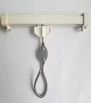 New U Type Sepp Curtain Hook Hospital Room Track Pointon Tackle Stainless Steel Infusion Drip Pulley Accessories