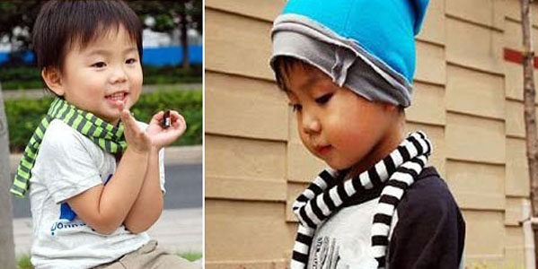 Echarpe enfant en coton - Ref 2140345 Image 8