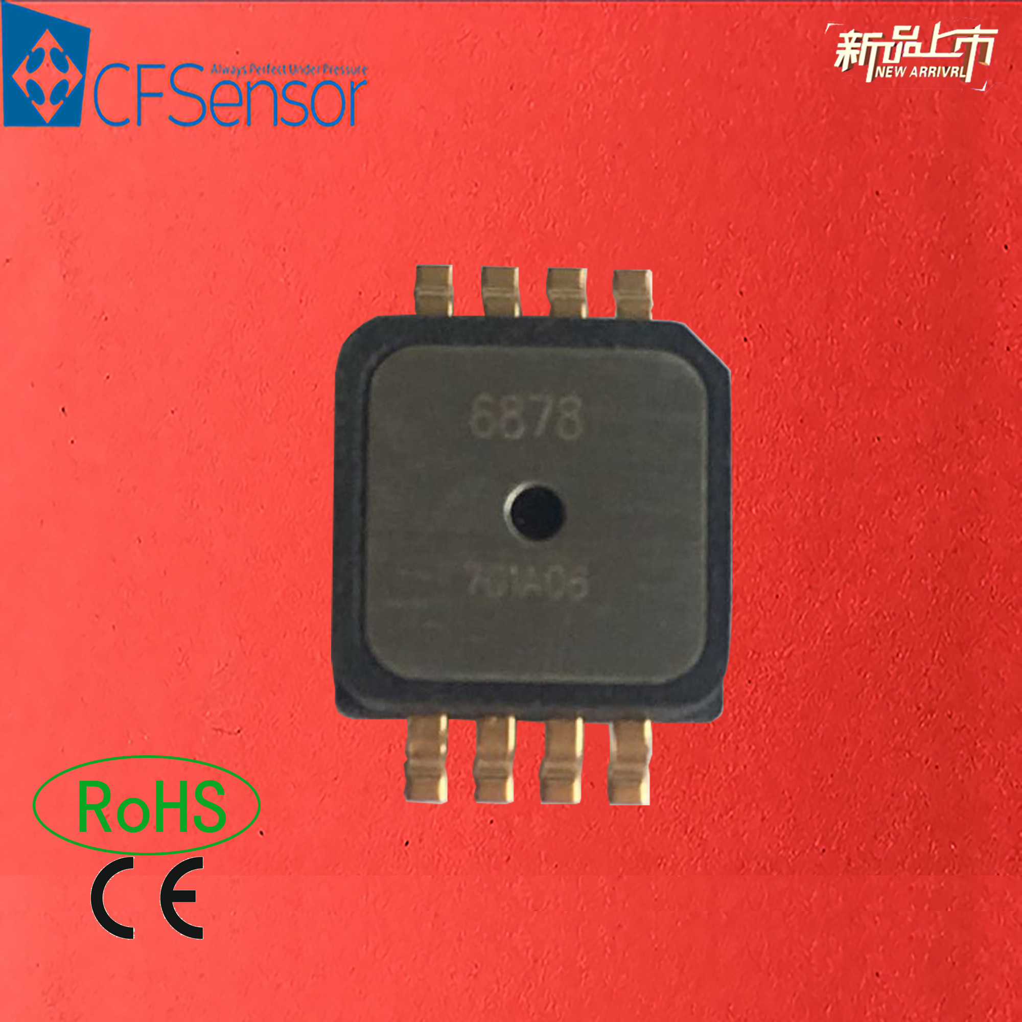 XGZP6878A pressure sensor module absolute pressure 50-400kpa car intake 5V gas liquid oil pressure