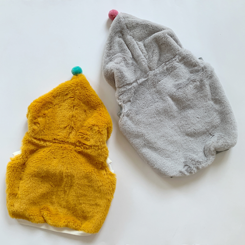 Original design pooch Pet Faro Clothes Bago Fat Dog Winter Style Leather Grass Vest Cap 2 Spot