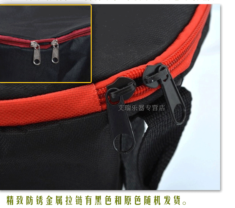 Bộ trống châu Phi 8 10 12 inch không thấm nước và nhạc cụ chống mưa ba lô túi xách tambourine gói logo tùy chỉnh - Phụ kiện nhạc cụ Cách kẹp Capo guitar