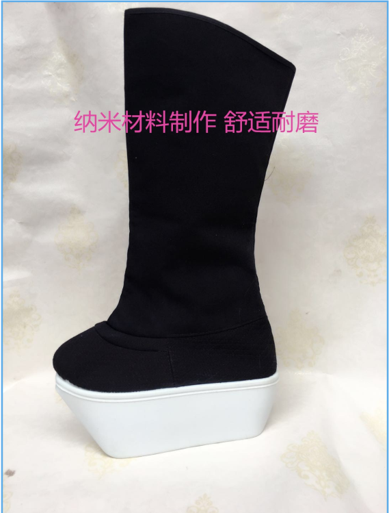 Opera drama Peking Opera Theater Shoe Wu Sheng Xiaosheng imitating Beijing Boots Officer Boots-Boots High Boots