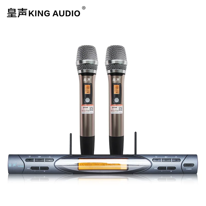 Корпусный беспроводной профессиональный микрофон KingAudio/
